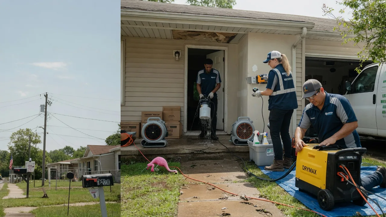 Storm Damage Water Removal in Tuttle, OK near me